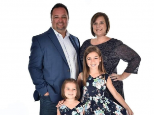 Jennifer Alexander and her family